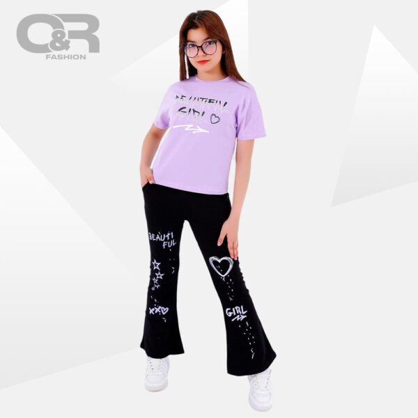 طقم وسط بناتي / Girls Med Set G-4036 - Image 4