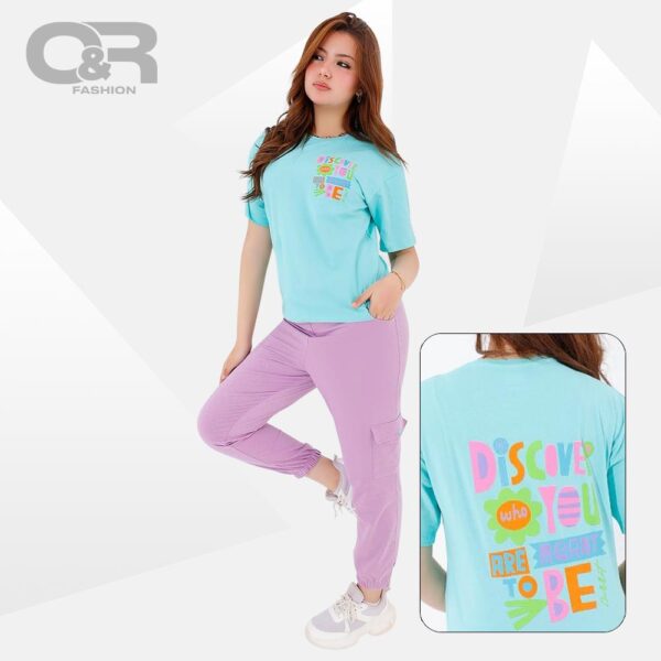 طقم محير بناتي / Girls Large Set G-6006 - Image 4