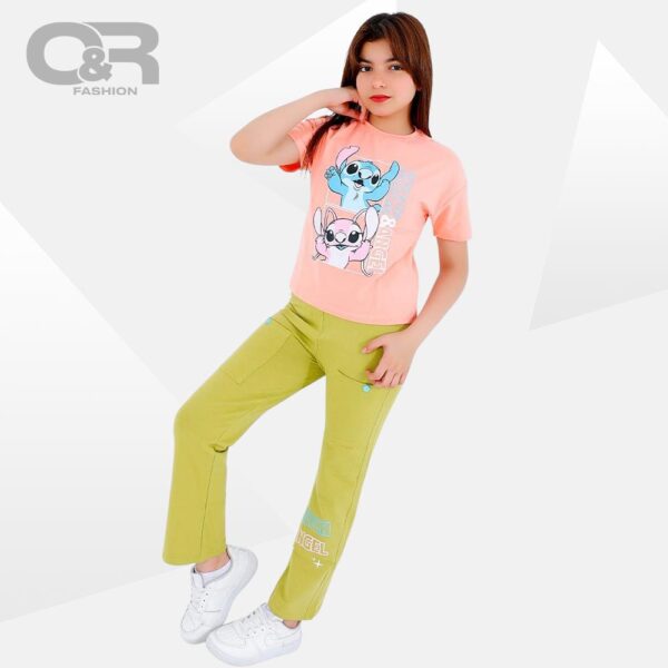طقم وسط بناتي / Girls Med Set G-4035 - Image 2