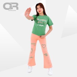 طقم وسط بناتي / Girls Med Set G-4036