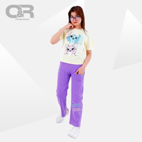طقم وسط بناتي / Girls Med Set G-4035 - Image 3
