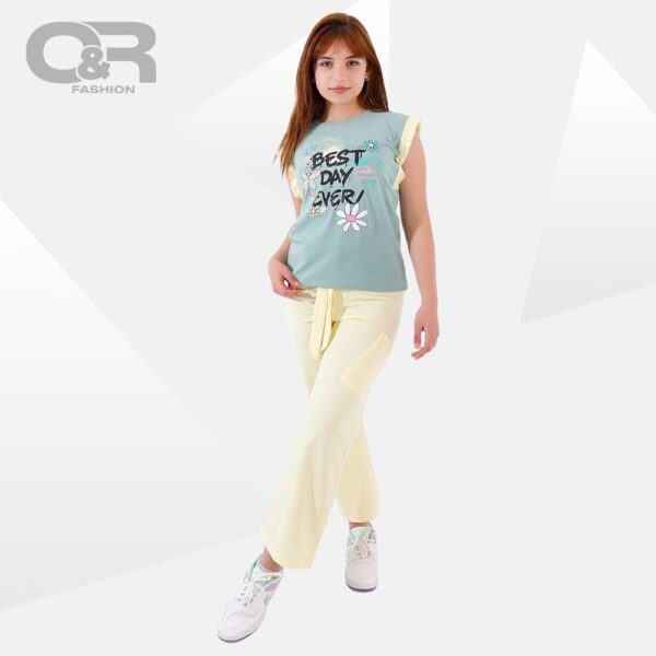 طقم وسط بناتي / Girls Med Set G-4016 - Image 3